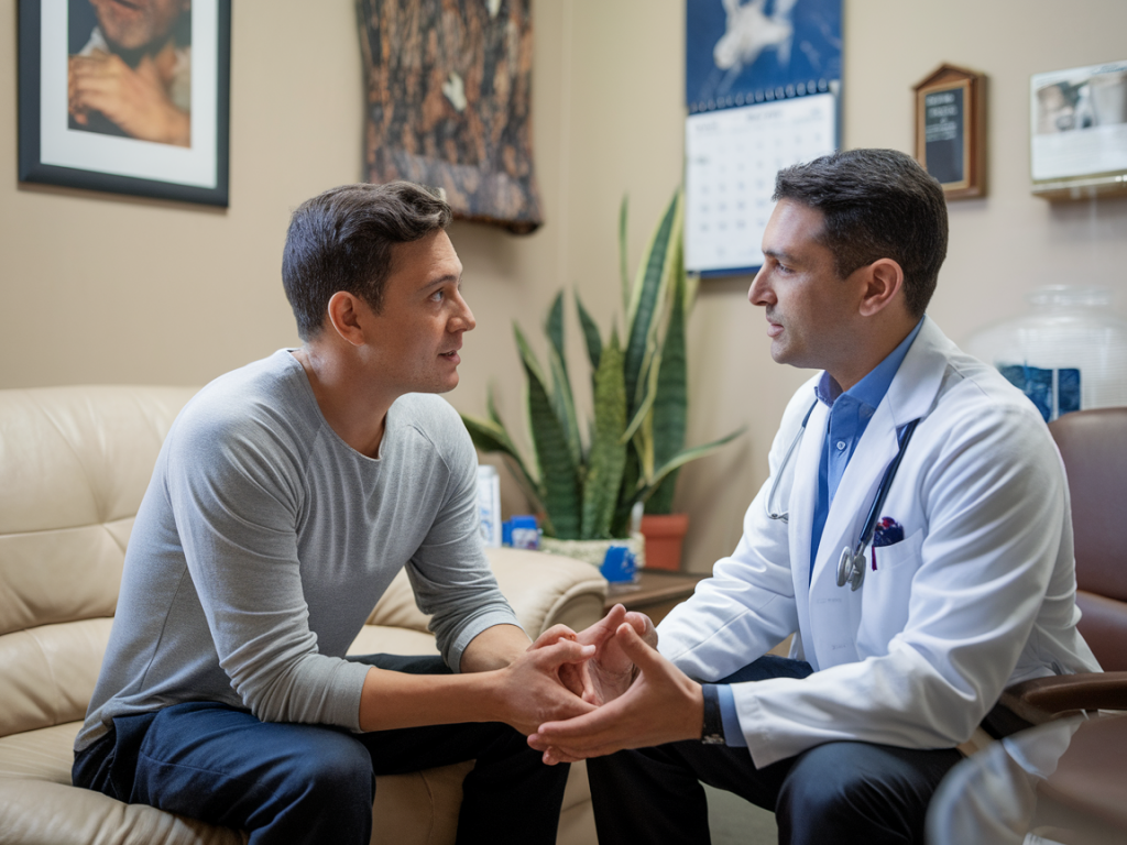 Mutig leben: wie spreche ich offen mit dem hausarzt über verdachtsmomente für prostatakrebs