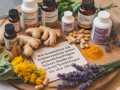 Wie kombiniere ich schmerzmittel mit pflanzlichen präparaten sicher: konkrete schritt‑für‑schritt‑regeln für den alltag